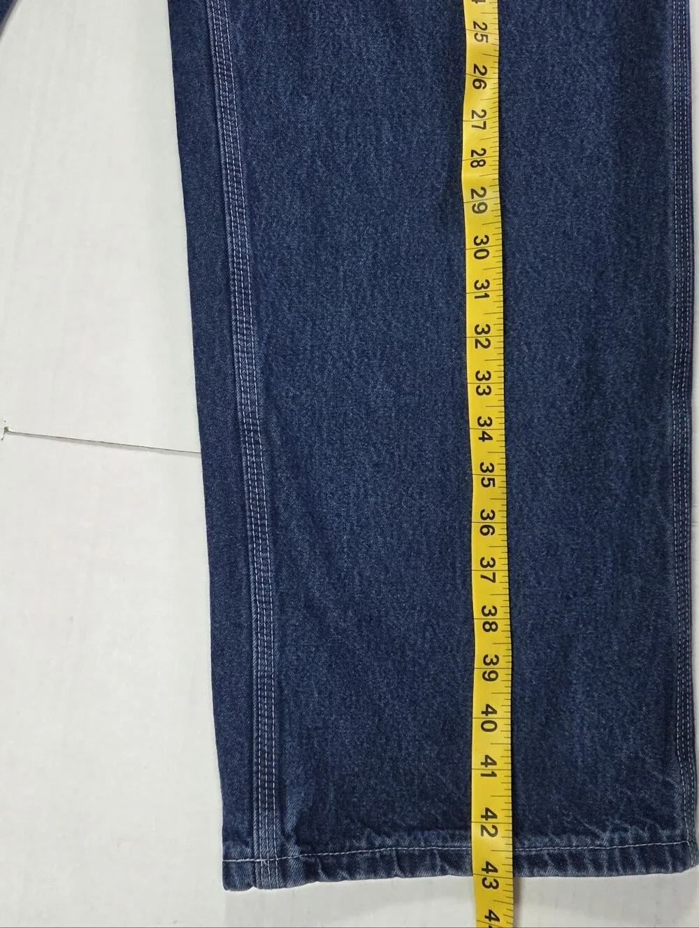 Carhartt Loose Fit Carpenter Jeans B13 Mens Size 38x32 Darkstone Workwear